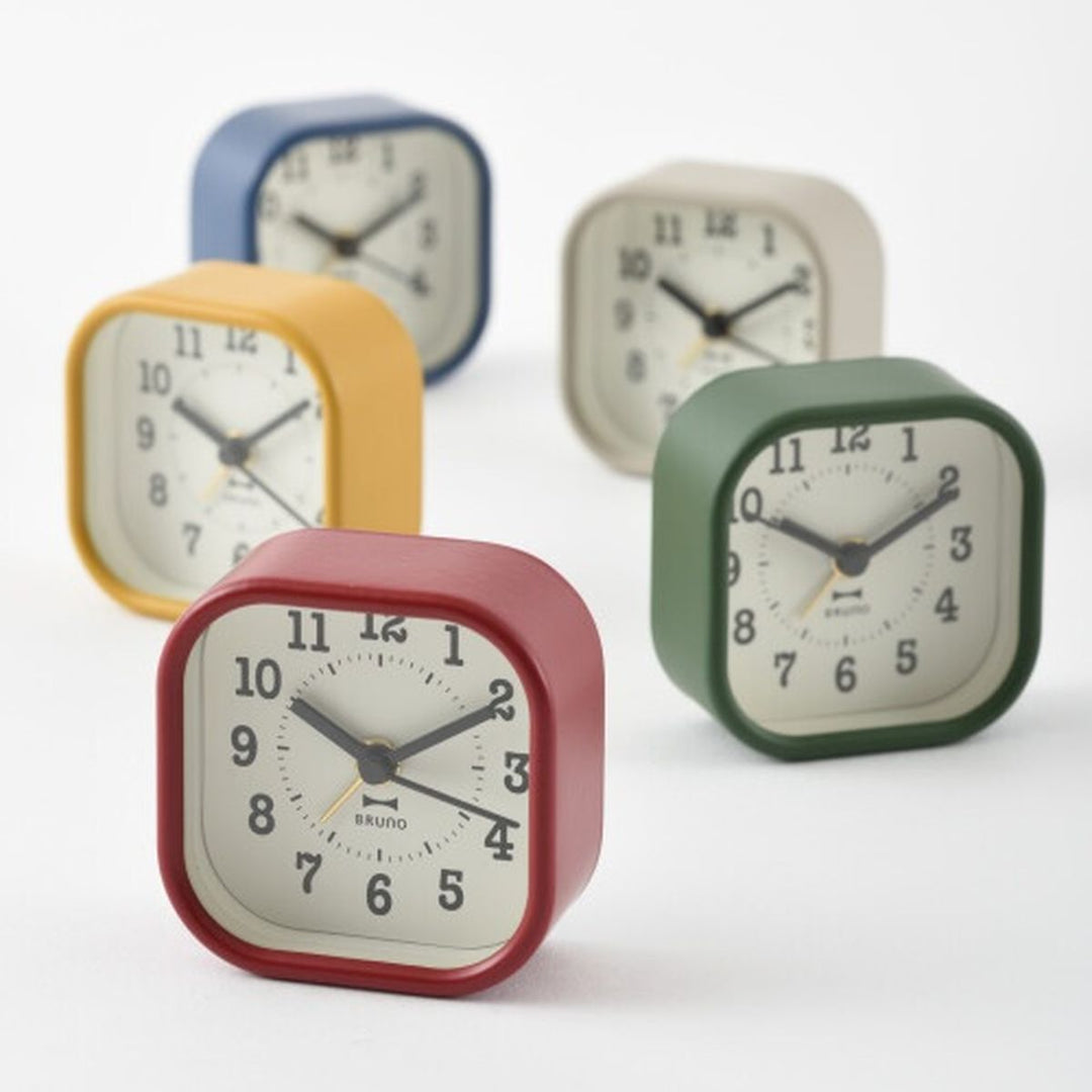 BRUNO Square Mini Alarm Clock | BCA014