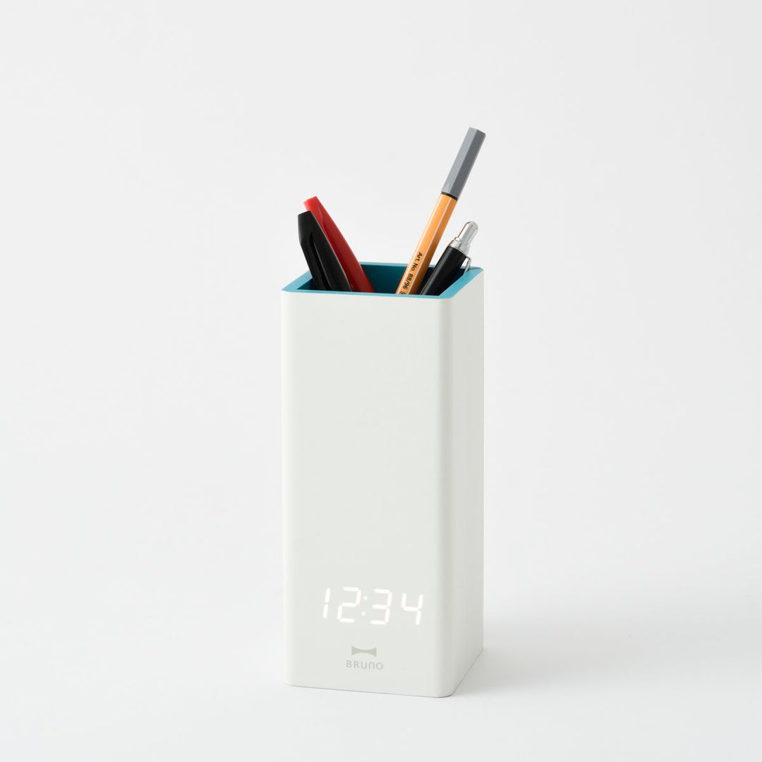 BRUNO Pen Stand Clock | BCA028