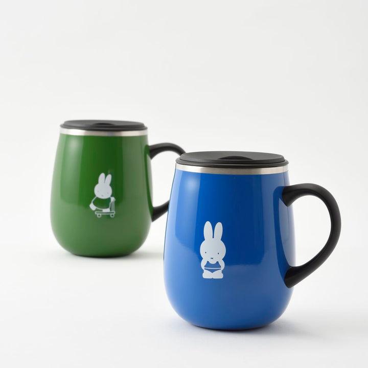 BRUNO miffy 限定不鏽鋼保溫杯連蓋子 460ml | BHK263-BR