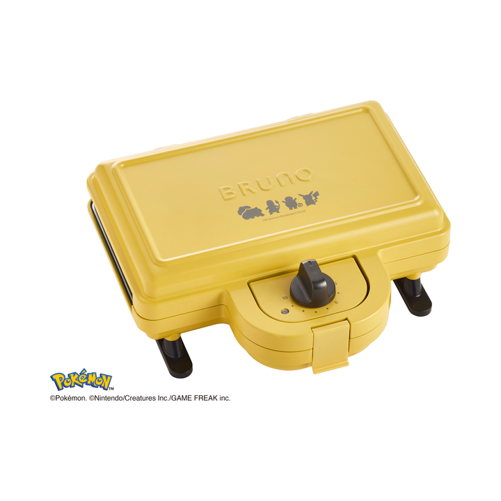 BRUNO Pokémon Double Hot Sandwich Maker BOE132-YE (Pre-order 10 Nov 2024)