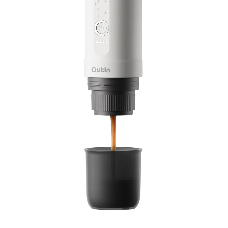 OutIn Nano 無線便攜 Espresso 咖啡機 - 珍珠白 OTI-A005