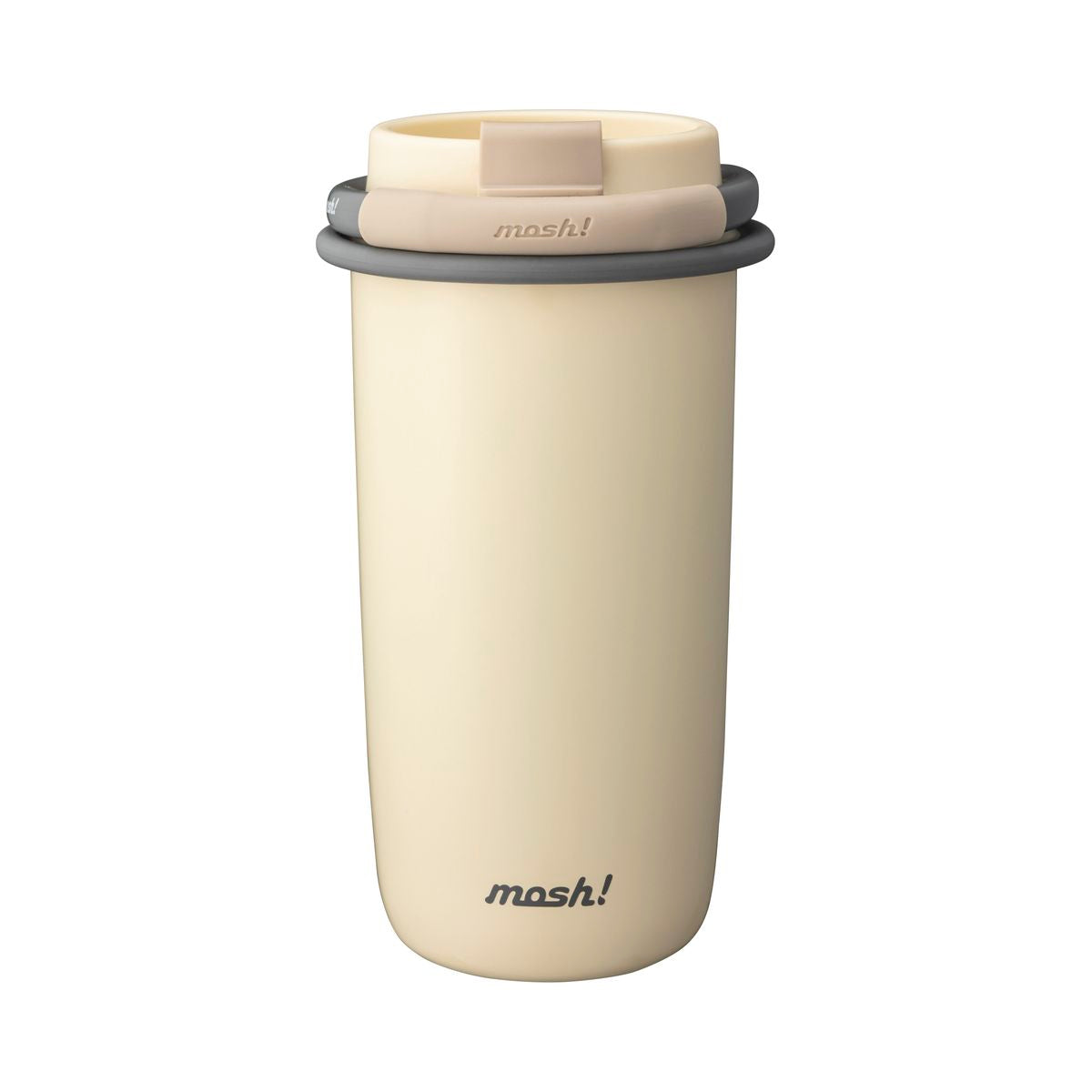 mosh! Latte SS Straw Bottle 480ml｜DS-DMLS480
