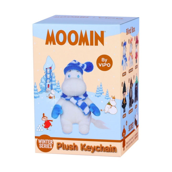 VIPO Moomin 冬季毛絨鑰匙扣盲盒 | MM37666