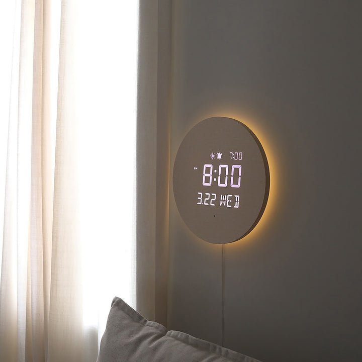 mooas Full Moon Backlight LED Clock MO-MC-L6