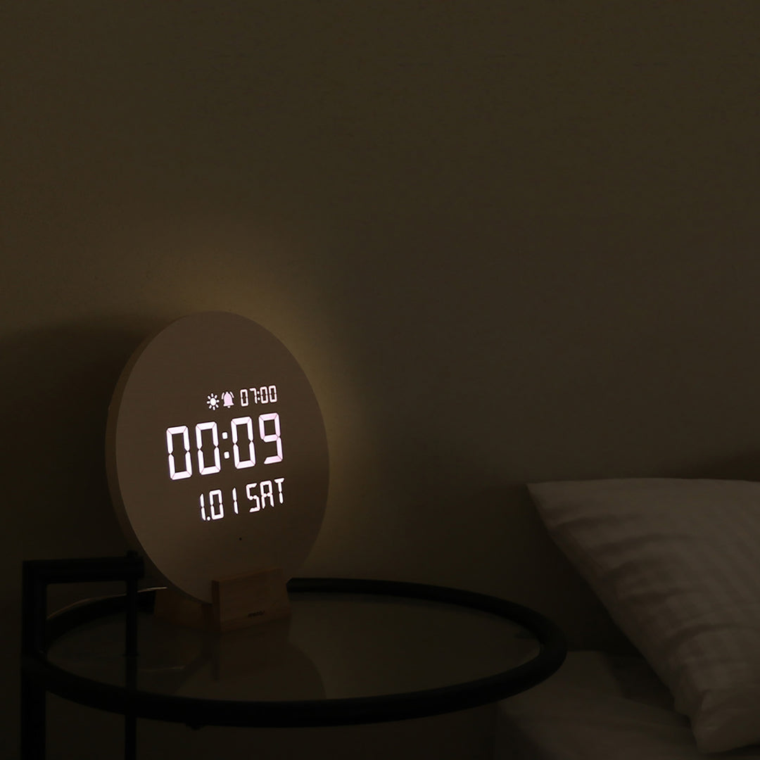 mooas Full Moon Backlight LED Clock MO-MC-L6