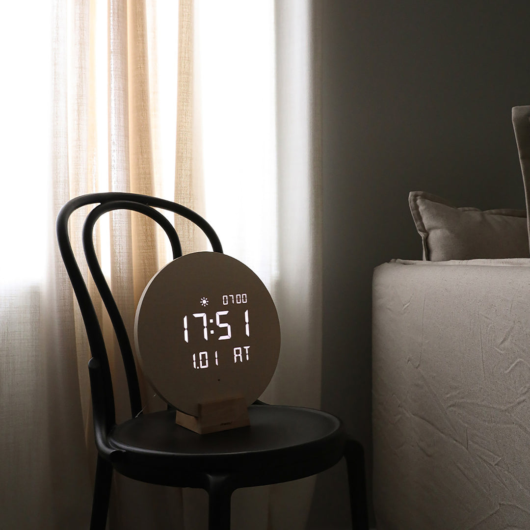 mooas Full Moon Backlight LED Clock MO-MC-L6