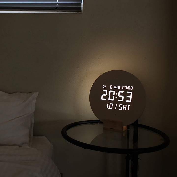 mooas Full Moon Backlight LED Clock MO-MC-L6