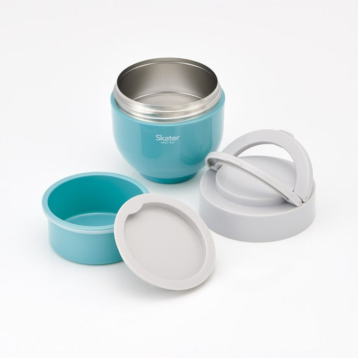 Skater 摺疊手柄不銹鋼輕量保溫飯盒 540ml | SK-680151/168/182