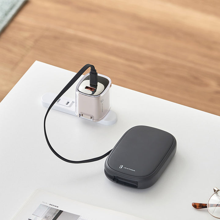 Life on Products 附掛繩充電線一體式可充電暖手寶 | LCAEA024