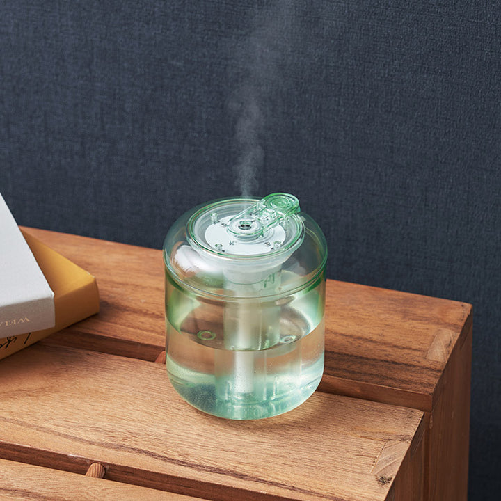 Rechargeable Mini Clear Humidifier with LED Light LCAHF006