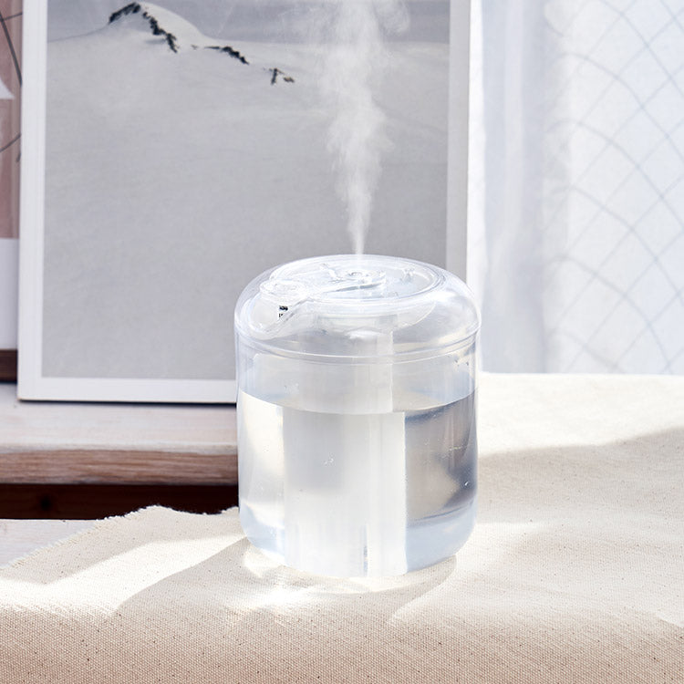 Rechargeable Mini Clear Humidifier with LED Light LCAHF006