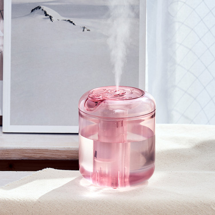 Rechargeable Mini Clear Humidifier with LED Light LCAHF006