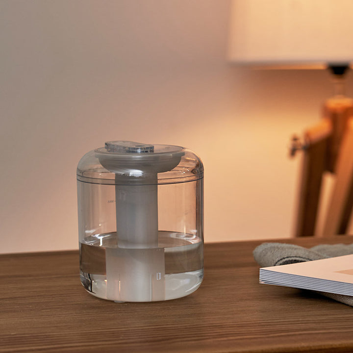 Rechargeable Mini Clear Humidifier with LED Light LCAHF006