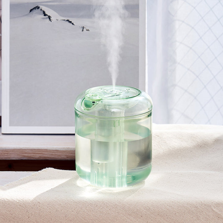 Rechargeable Mini Clear Humidifier with LED Light LCAHF006