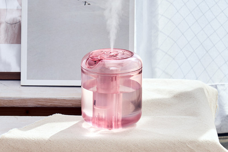 Rechargeable Mini Clear Humidifier with LED Light LCAHF006