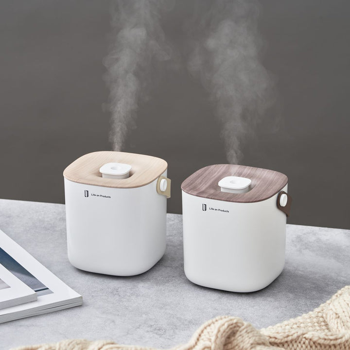 Rechargeable Wooden Box Humidifier 650ml | LCAHF014