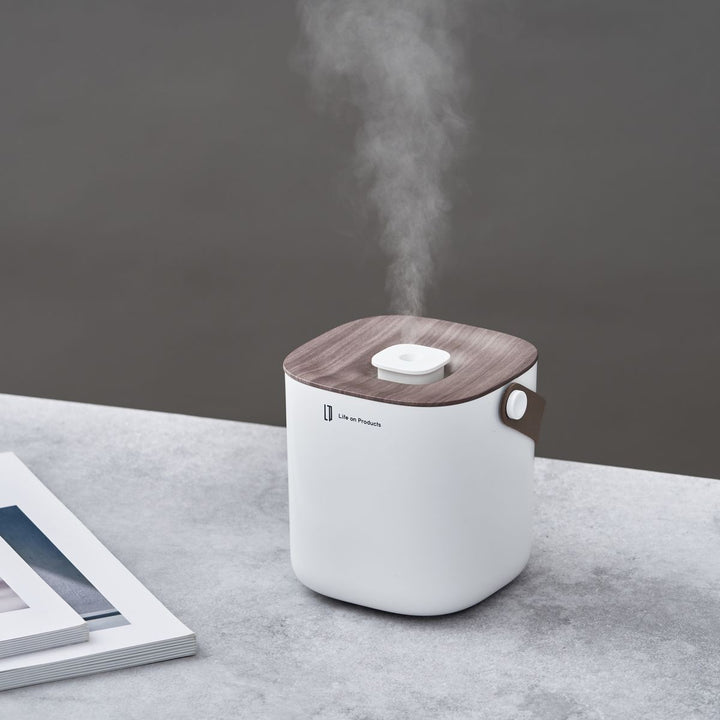 Rechargeable Wooden Box Humidifier 650ml | LCAHF014