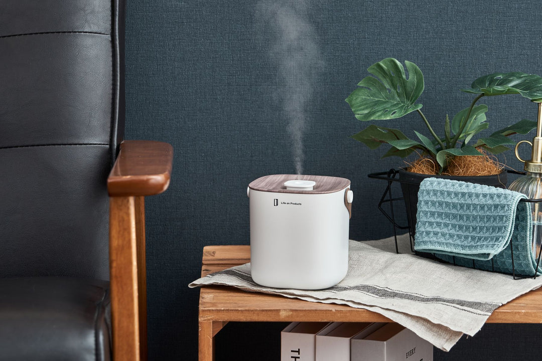 Rechargeable Wooden Box Humidifier 650ml | LCAHF014