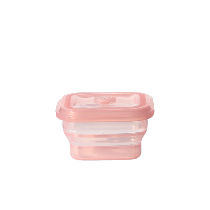 Living Creator Push Lock Foldable Silicone Food Container 200ml