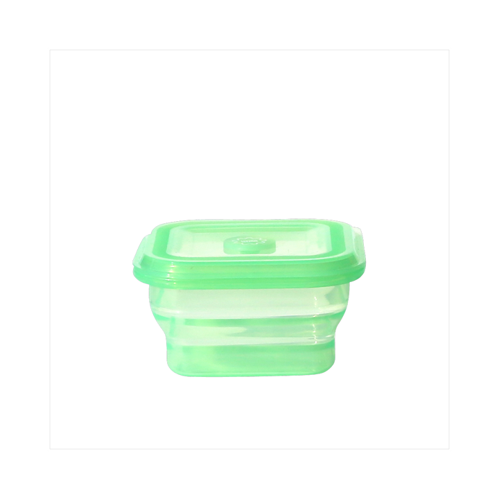 Living Creator Push Lock Foldable Silicone Food Container 200ml