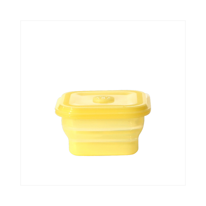 Living Creator Push Lock Collapsible Silicone Food Container 400ml