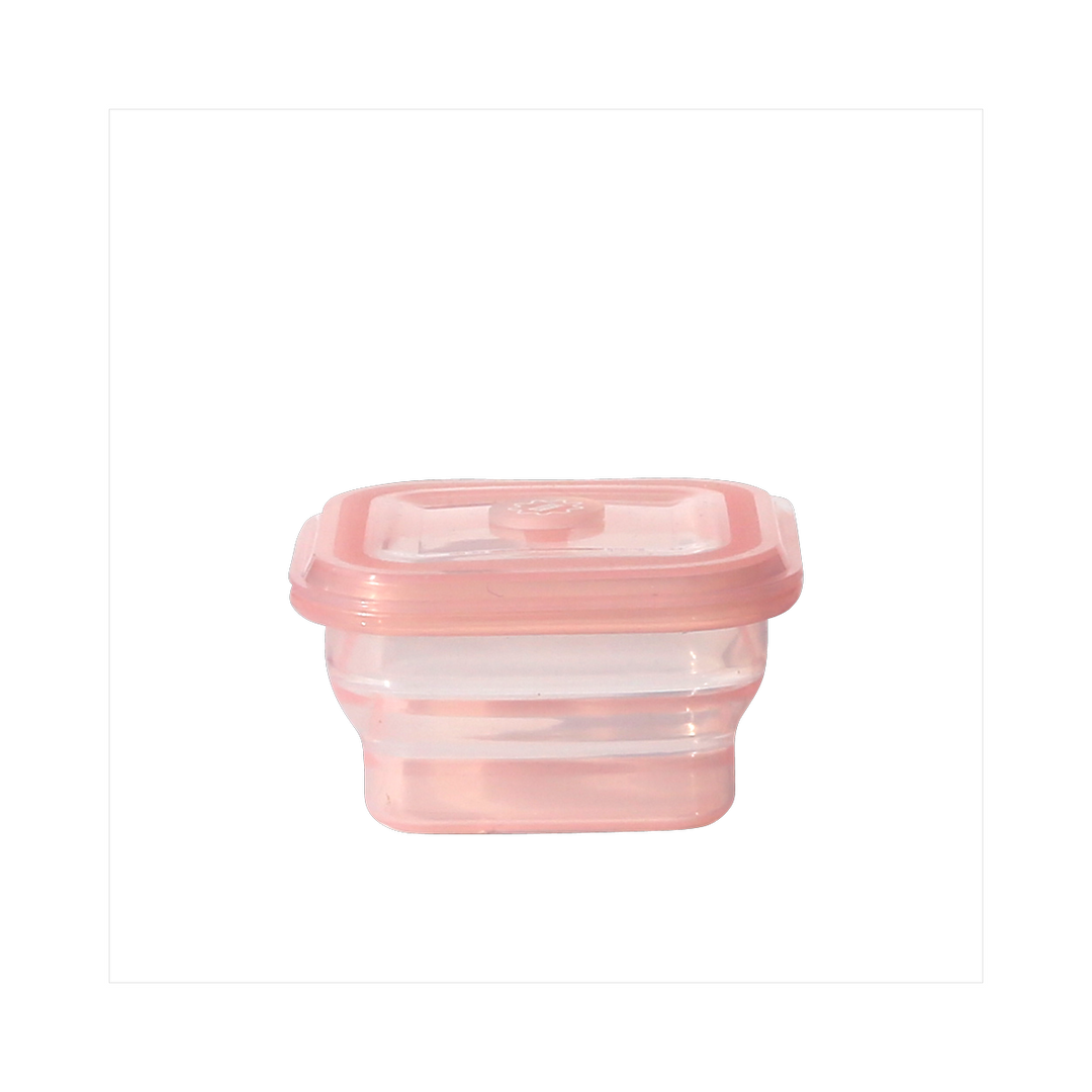 Living Creator Push Lock Collapsible Silicone Food Container 400ml