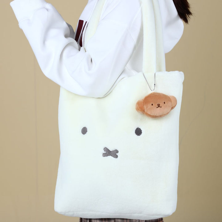 miffy 毛絨袋子 33cm (L) | 白色 MIF37601