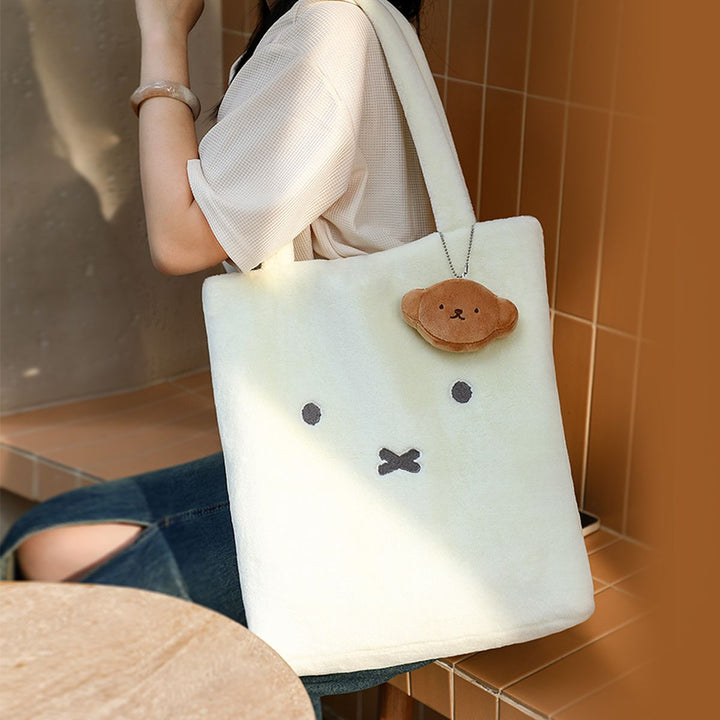 miffy plush bag 33cm (L) | White MIF37601