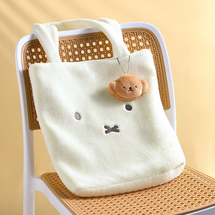 miffy plush bag 33cm (L) | White MIF37601