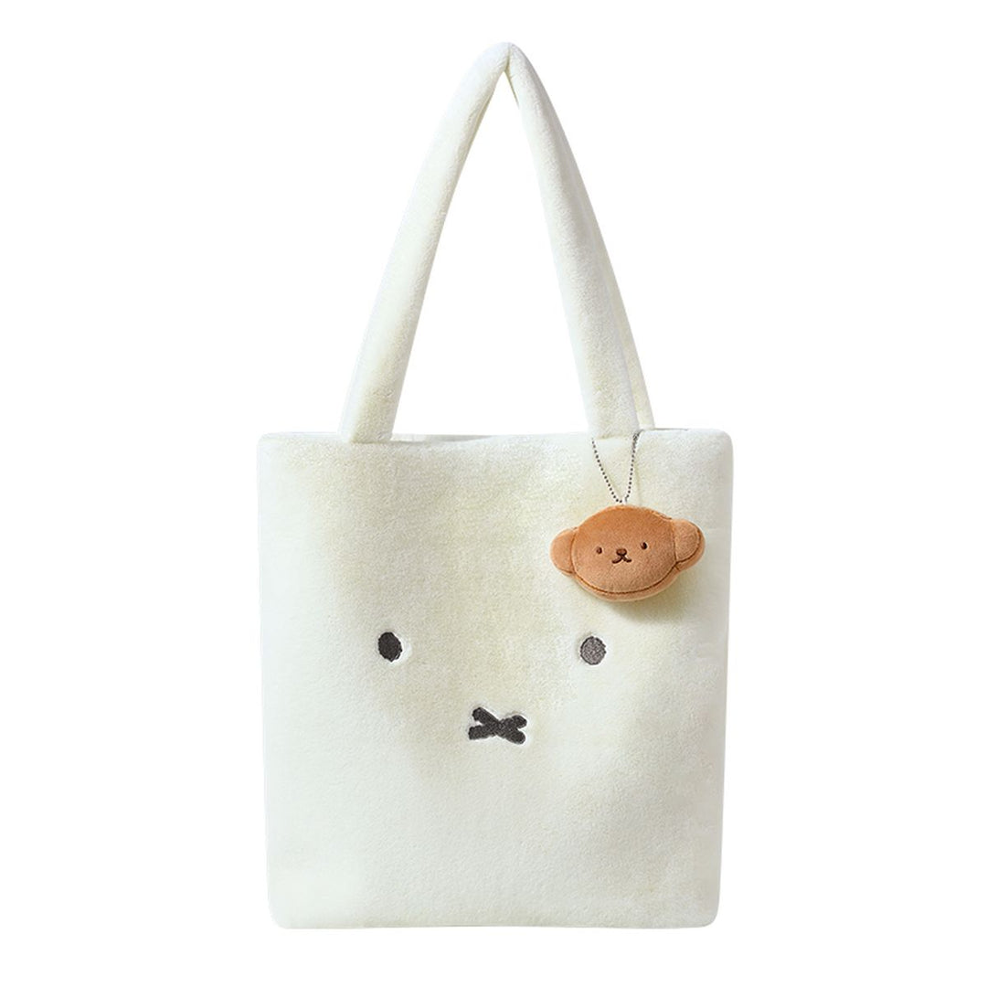 miffy 毛絨袋子 33cm (L) | 白色 MIF37601