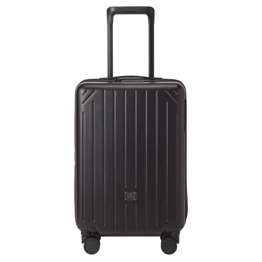 MILESTO UTILITY Expandable Cabin Size Luggage 36L - Black MLS865-BKB