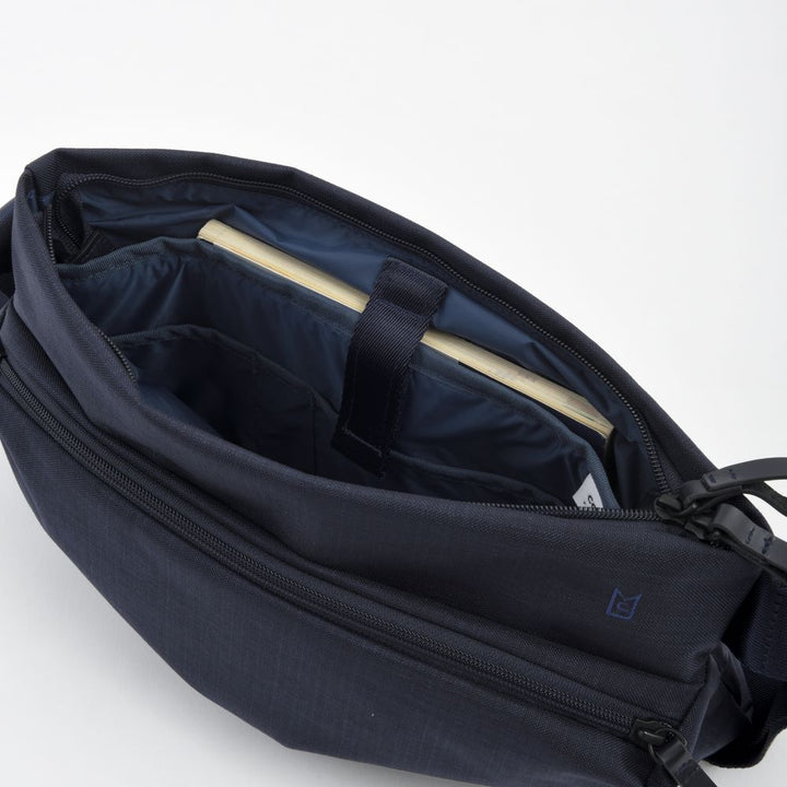 MILESTO STLAKT Shoulder Bag (S ) - Navy MLS571-HNV