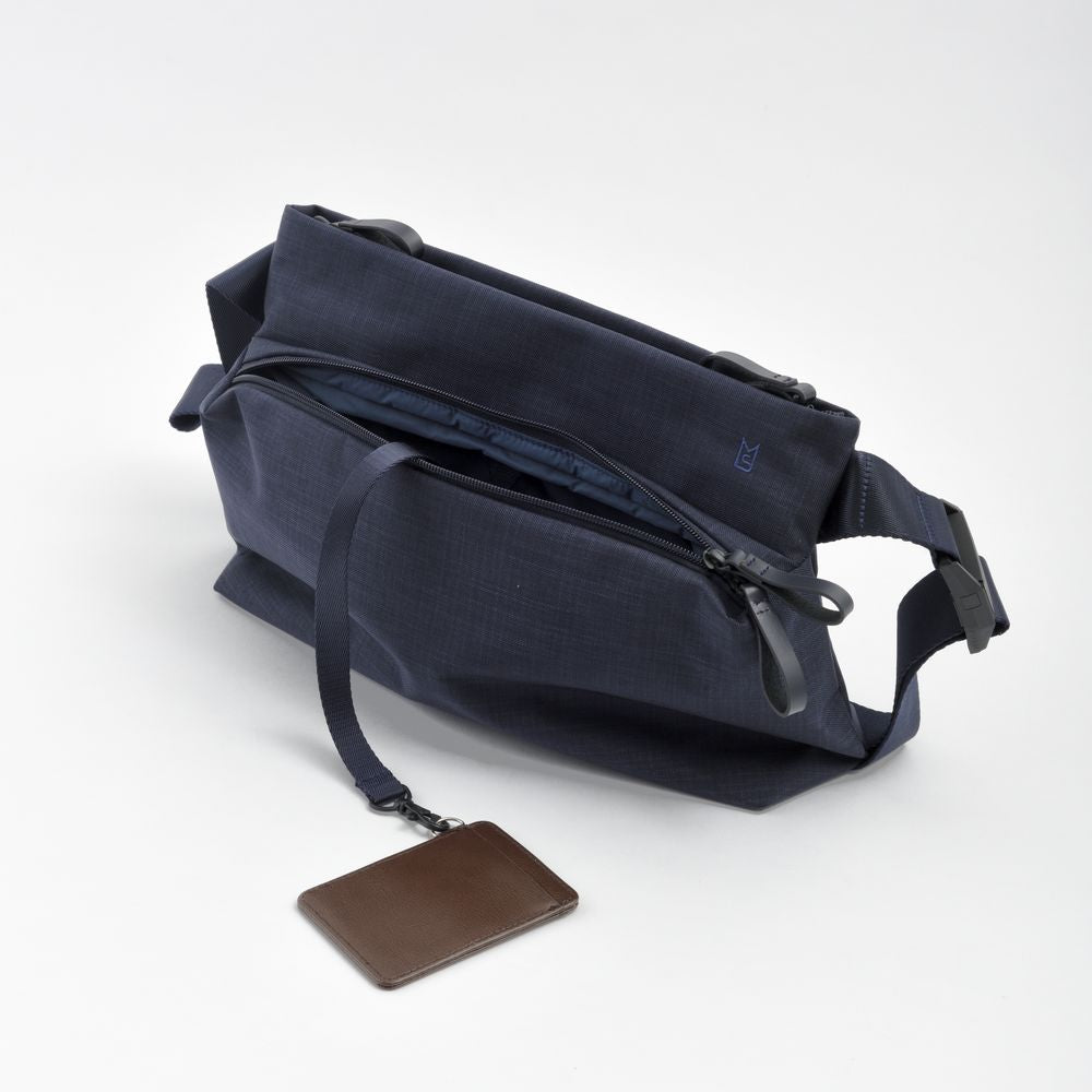 MILESTO STLAKT Shoulder Bag (S ) - Navy MLS571-HNV