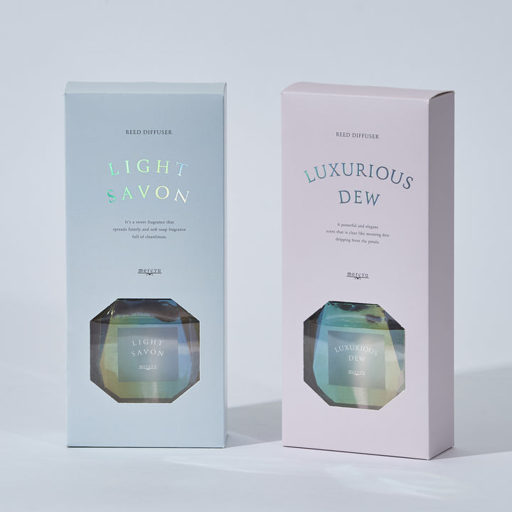 mercyu 極光玻璃瓶 藤枝香薰 180ml | LO-MRU-131