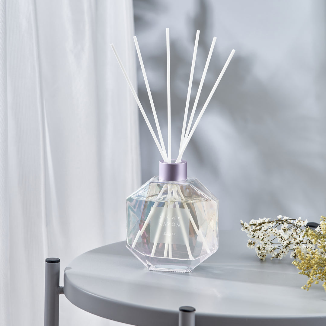 mercyu 極光玻璃瓶 藤枝香薰 180ml | LO-MRU-131