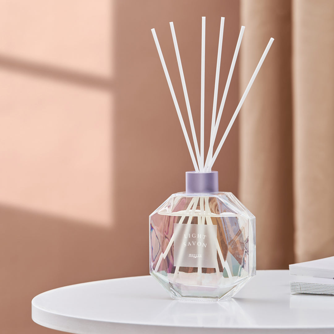 mercyu 極光玻璃瓶 藤枝香薰 180ml | LO-MRU-131