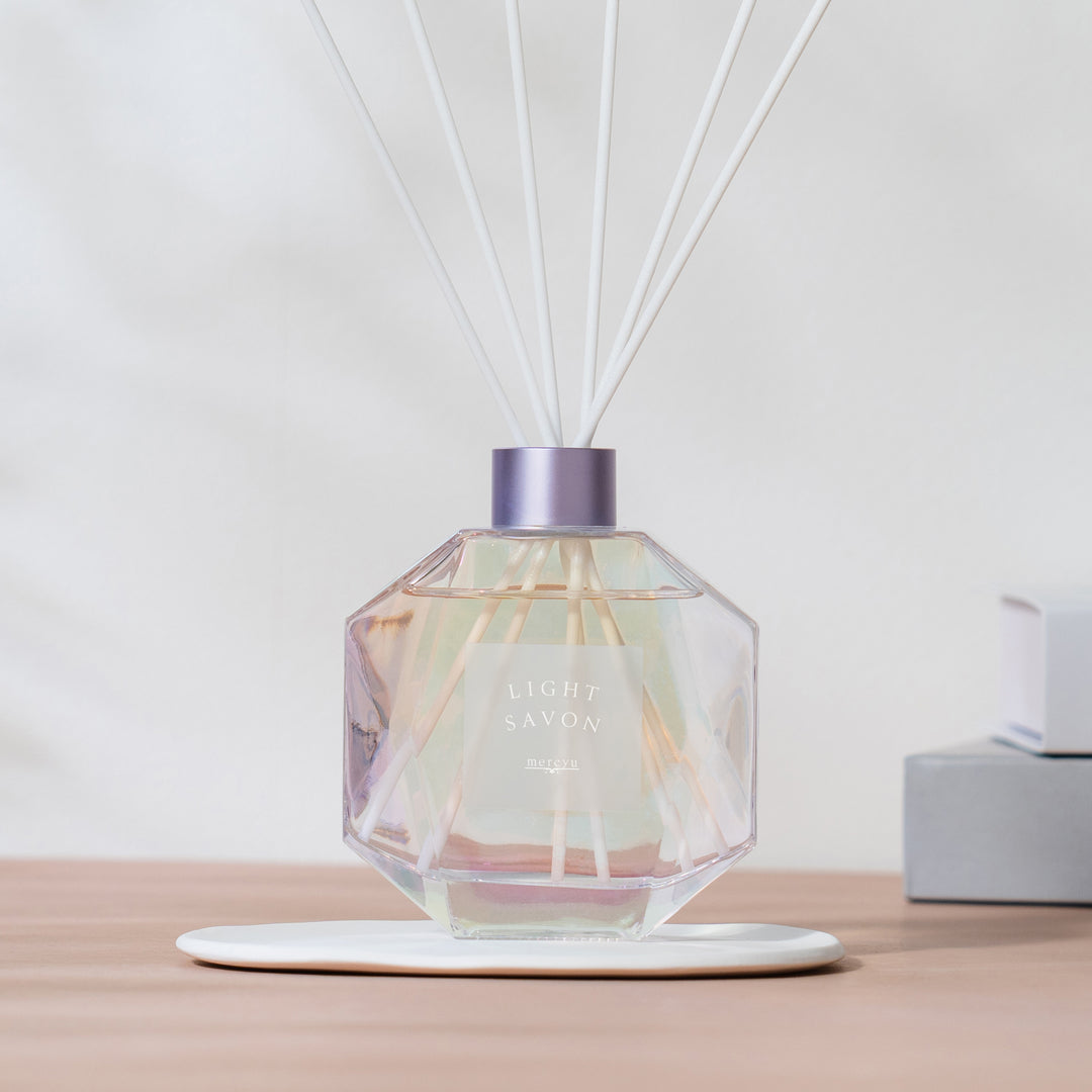 mercyu 極光玻璃瓶 藤枝香薰 180ml | LO-MRU-131