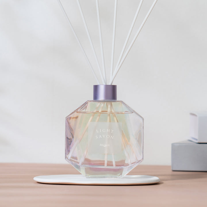 mercyu 極光玻璃瓶 藤枝香薰 180ml | LO-MRU-131