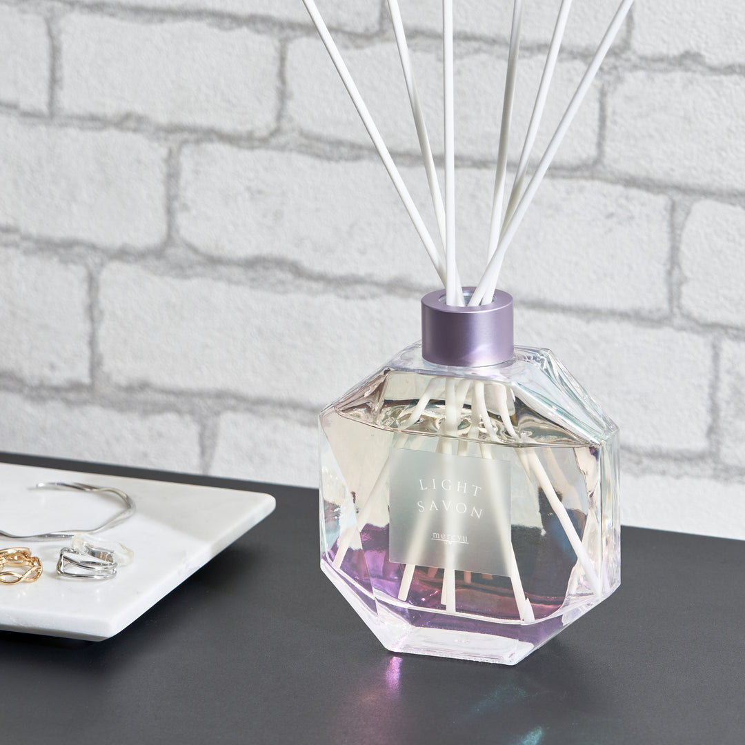 mercyu 極光玻璃瓶 藤枝香薰 180ml | LO-MRU-131