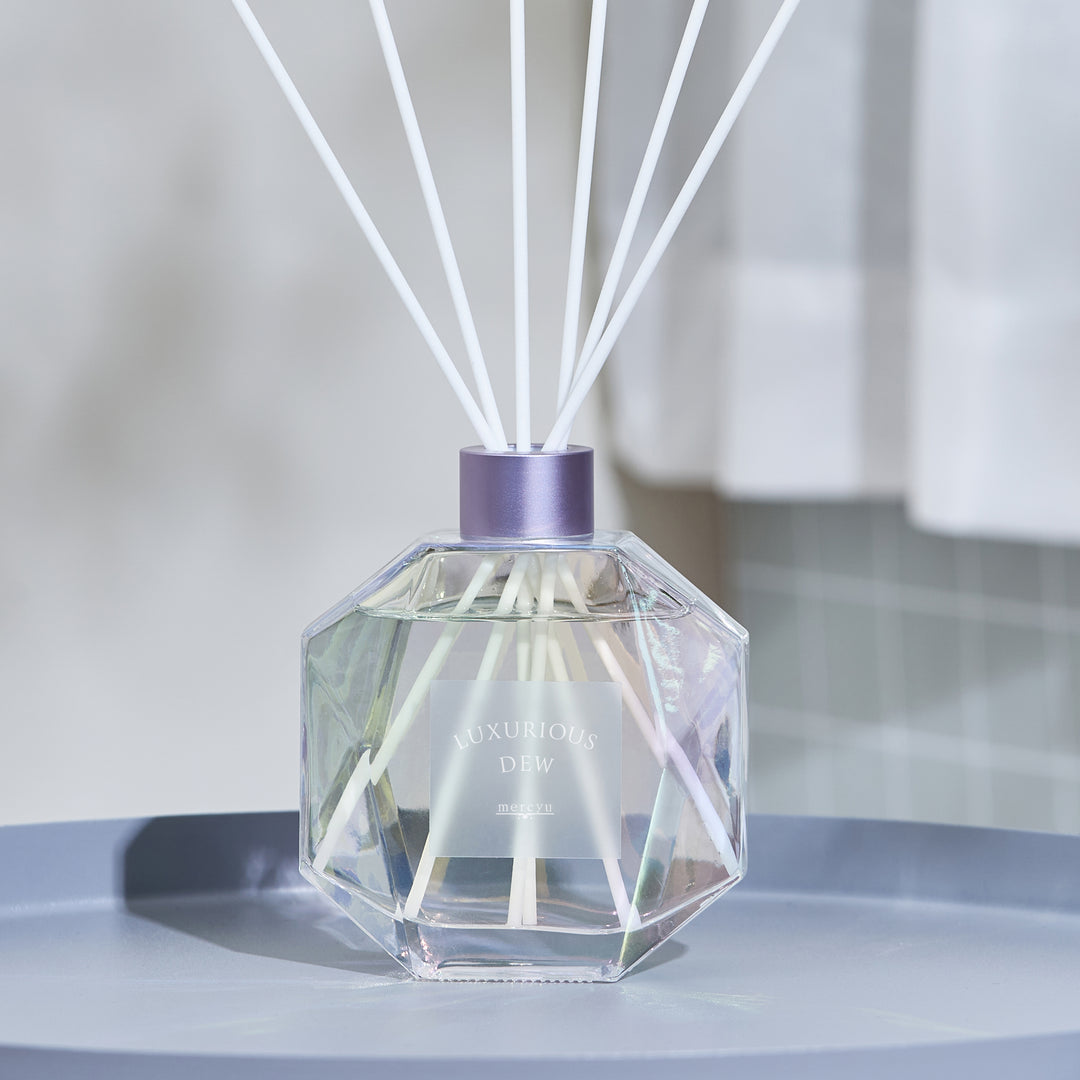 mercyu 極光玻璃瓶 藤枝香薰 180ml | LO-MRU-131