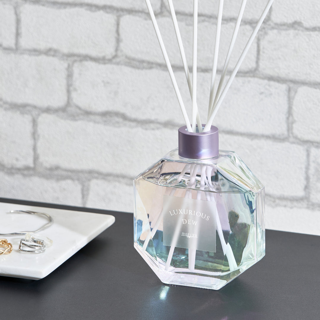 mercyu 極光玻璃瓶 藤枝香薰 180ml | LO-MRU-131