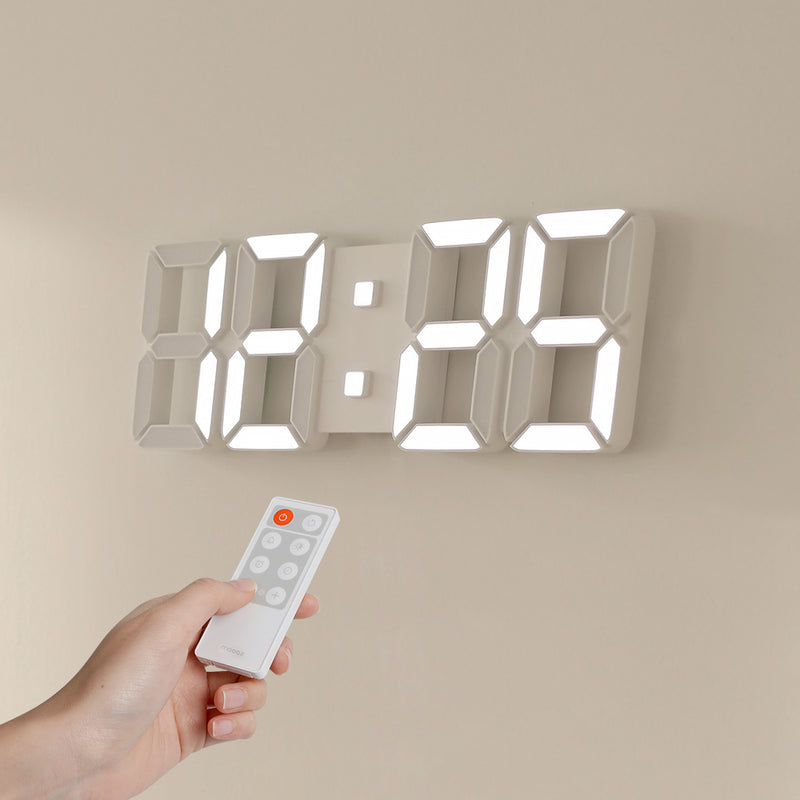 mooas Pure Slim White LED Clock - 30cm M MO-MC-L2WH
