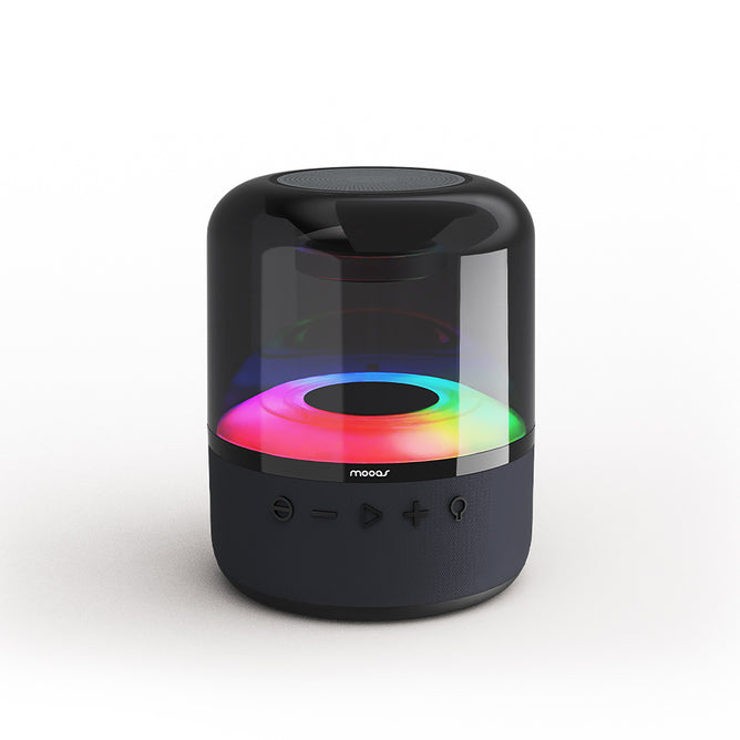 mooas Portable Rainbow Nightlight Wireless Speaker MO-MLW11