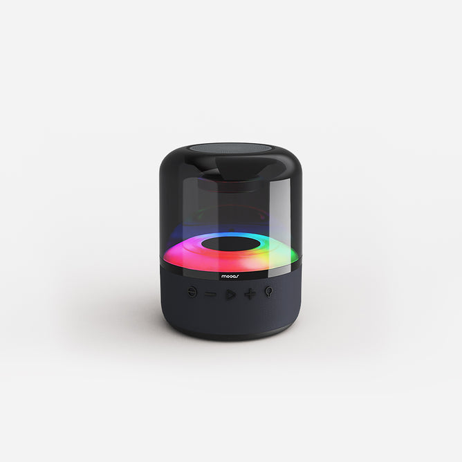 mooas Portable Rainbow Nightlight Wireless Speaker MO-MLW11