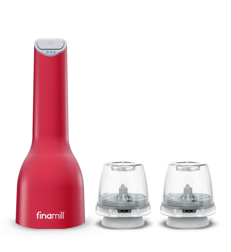 finamill USB Rechargeable Starter Pack - Sangria Red FM-GP181134-12SAN
