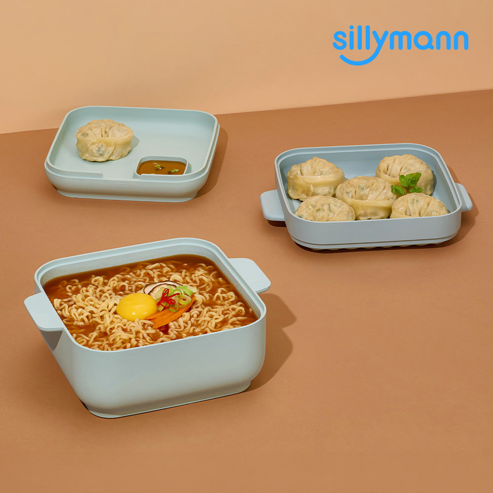 Sillymann Yori 微波爐矽膠蒸煮盒 1.6L | WSK7015