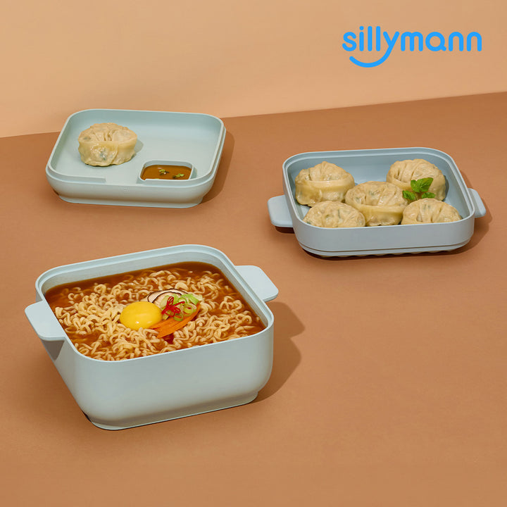 Sillymann Yori 微波爐矽膠蒸煮盒 1.6L | WSK7015