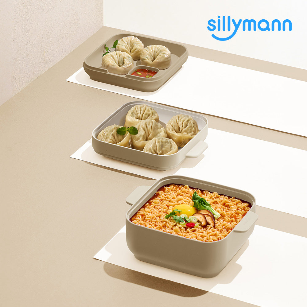 Sillymann Yori 微波爐矽膠蒸煮盒 1.6L | WSK7015
