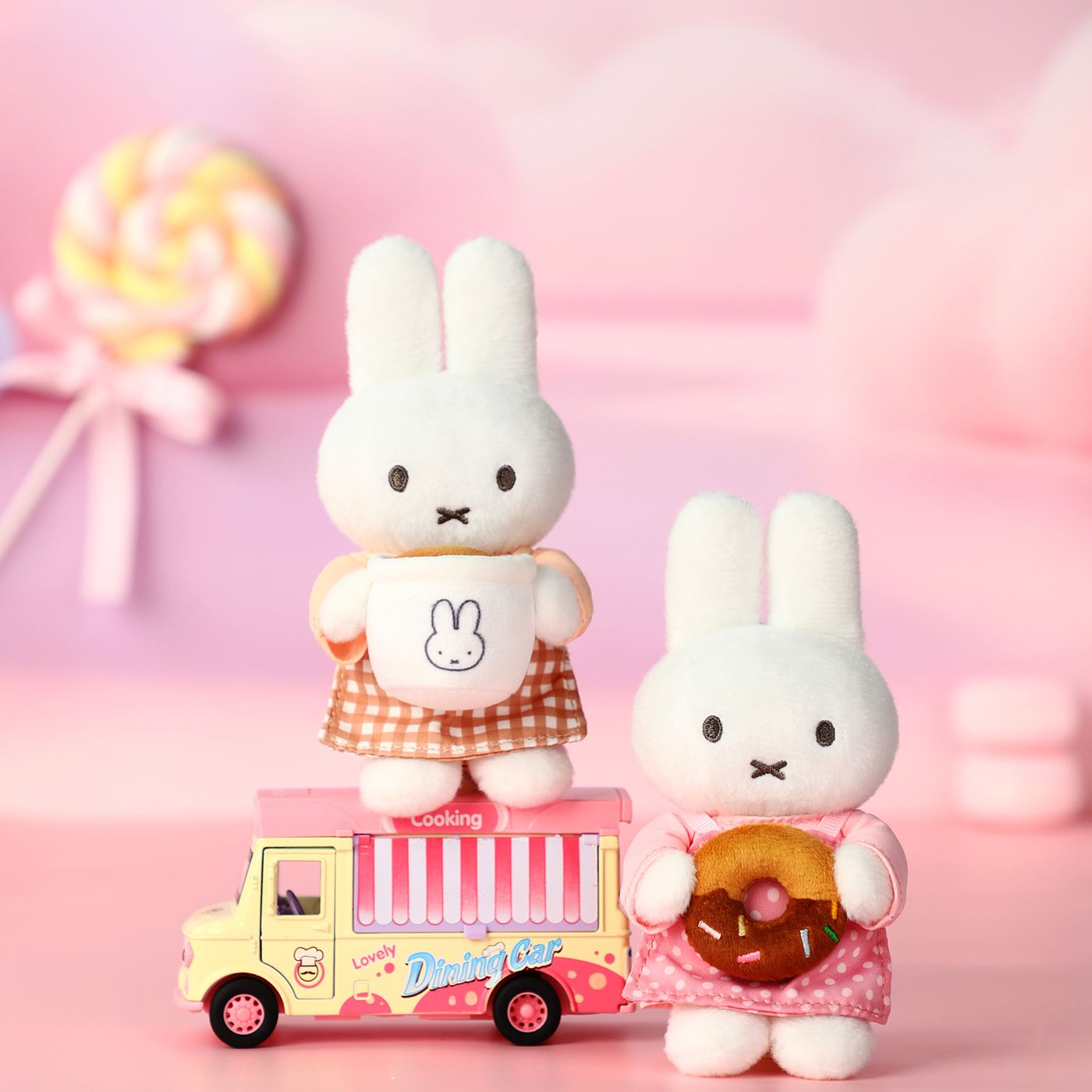 Miffy 麵包店鎖匙扣盲盒 (一箱6個不重複) | MIF37620-SET6