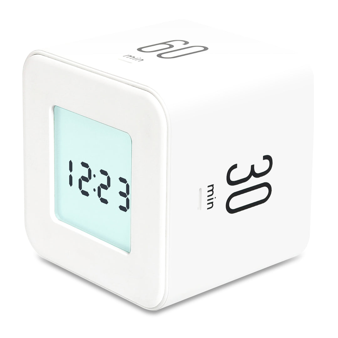 mooas Multi Cube Timer  - White MO-MT-C2WH